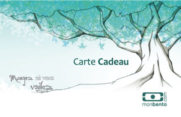 carte cadeau Monbento - Offrez des bentos !