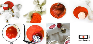 mon bento petit point rouge affiche mon bento petit point rouge affiche