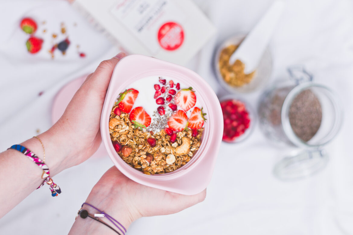 chia muesli petit déjeuner