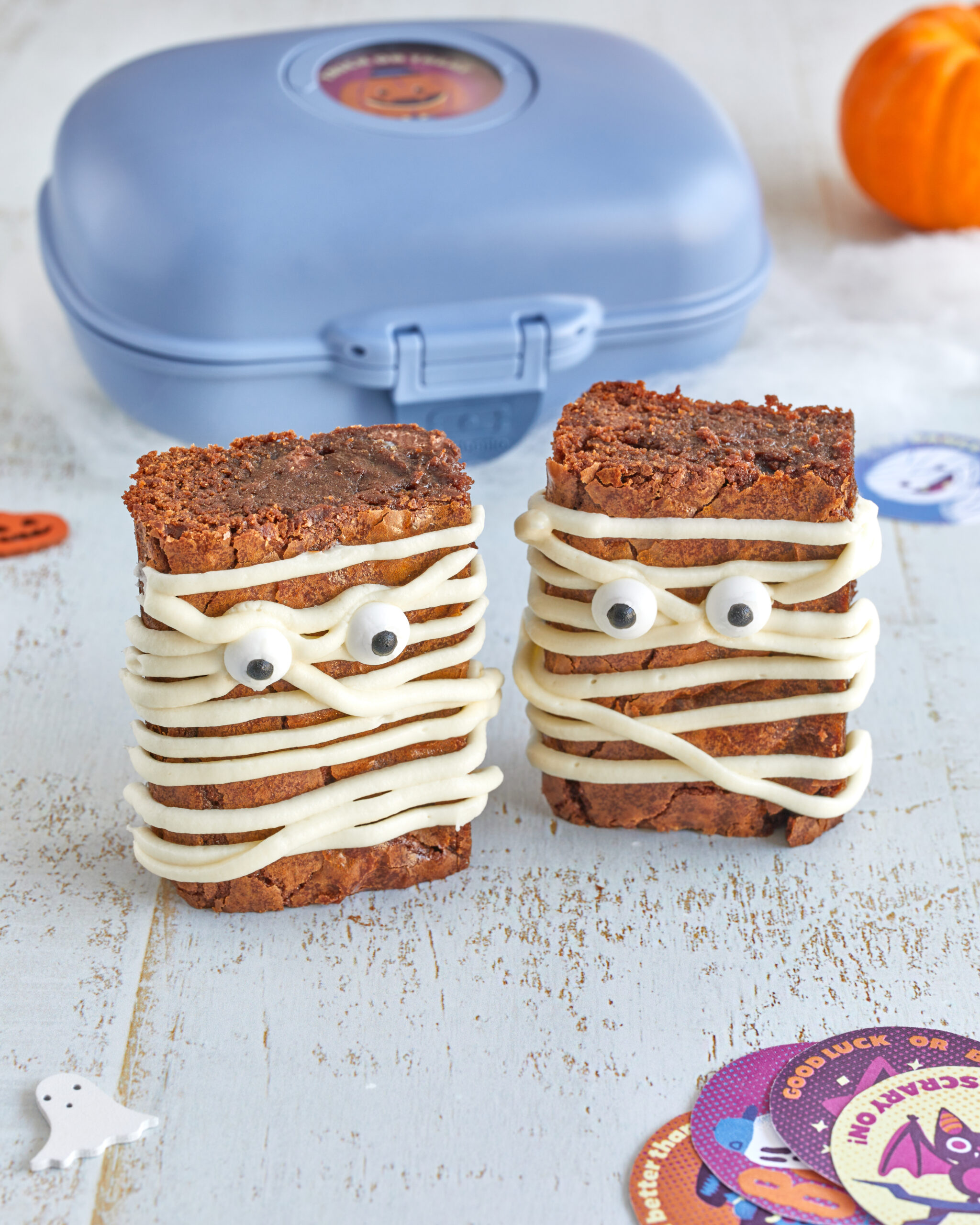 Brownie momies d’Halloween