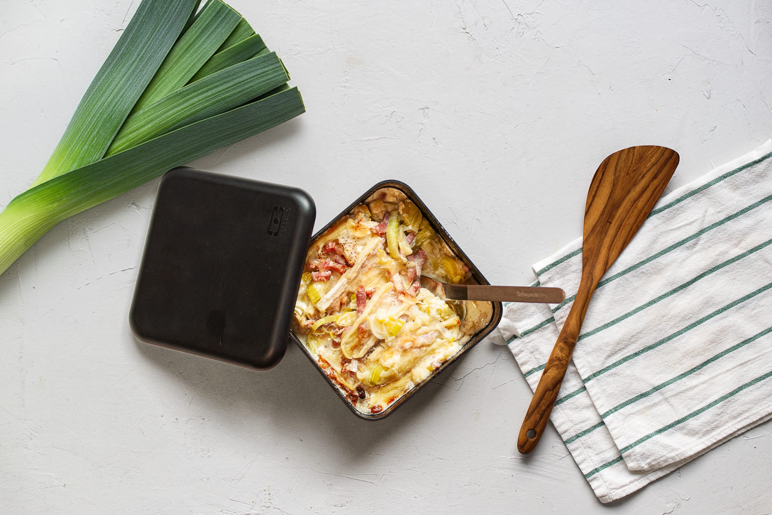 Le gratin de l&rsquo;hiver : la poireauflette 🧀❄️