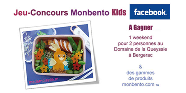 jeu concours mon bento kids