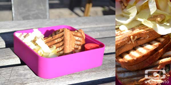 mon bento croque végétarien