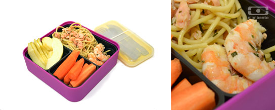 crevettes au gingembre mon bento