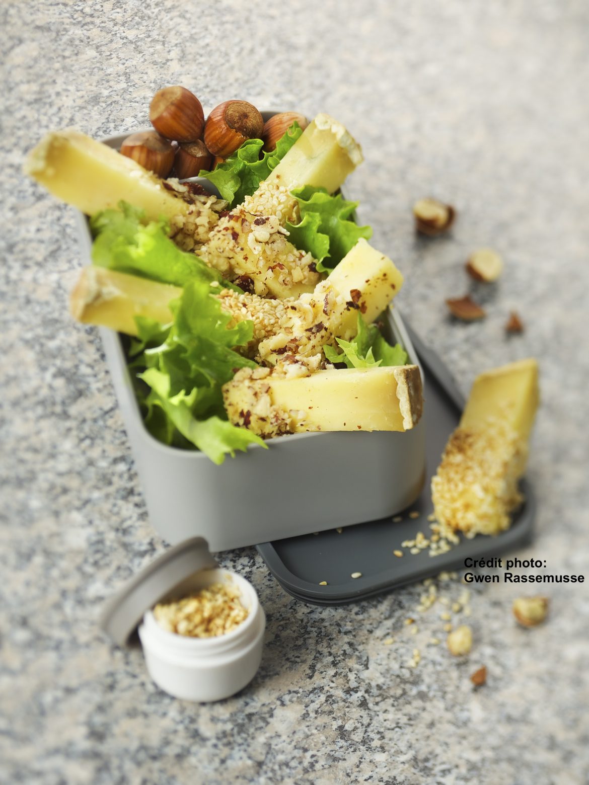 Doigts de cantal entre-deux aux fruits secs