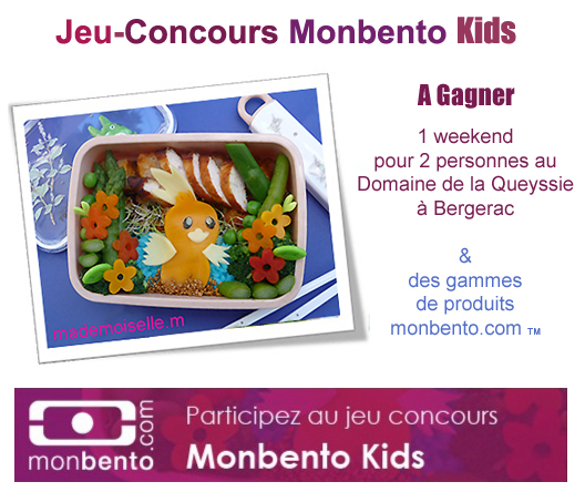 jeux concours mon bento enfants