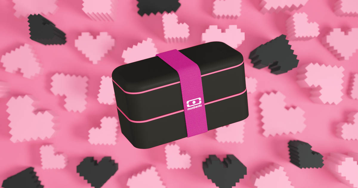 valentine's day bento limited edition mb original lovely black