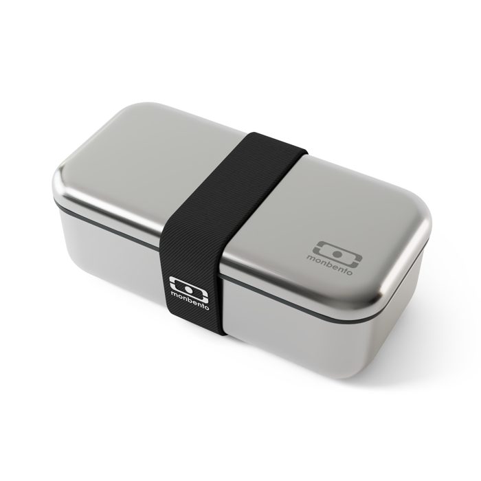 Lunch box en inox MB Sense monbento, noir Onyx