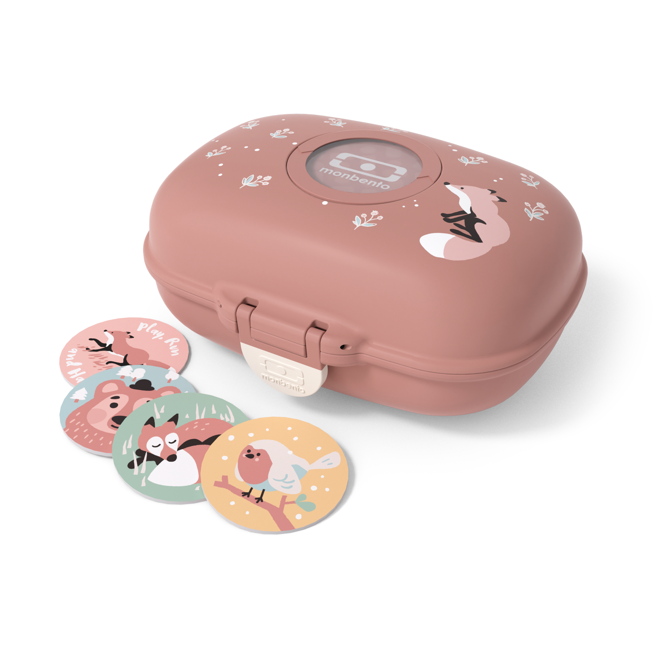 La boite a gouter 600ml - Gram - monbento cannelle Fox